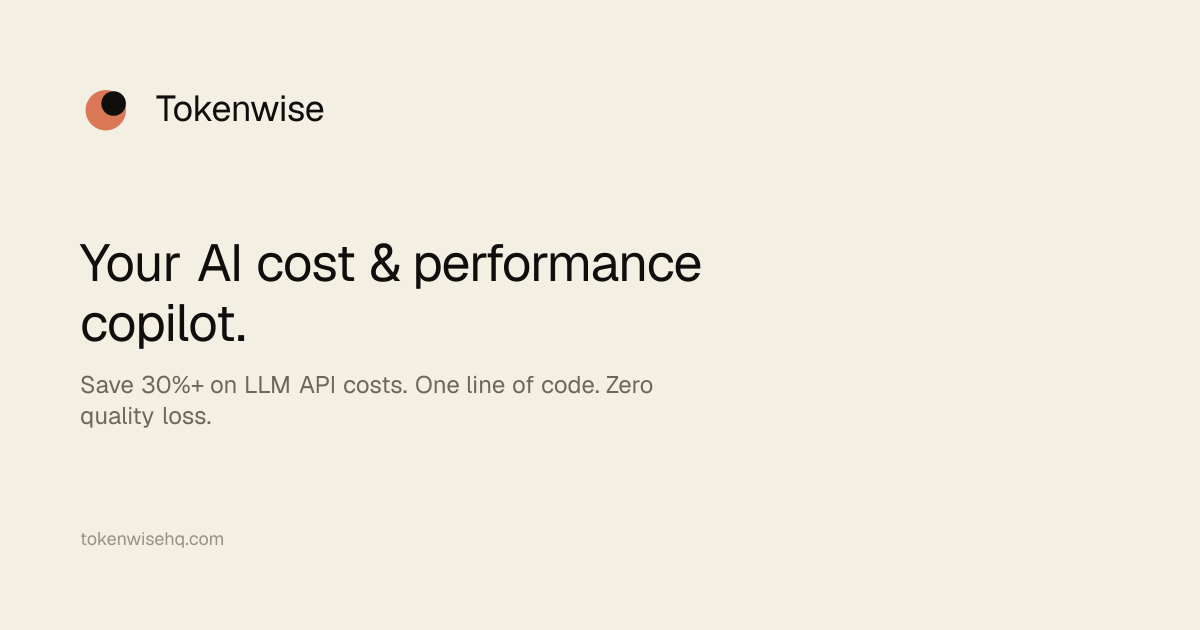 Tokenwise screenshot 1